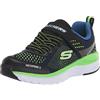 Skechers Ultra Groove, Scarpe da ginnastica Bambini e ragazzi, Bordo Nero In Tessuto Navy, 28 EU