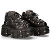 New Rock M-tank106-c2 Unisex Scarpe Piattaforma Black - 43