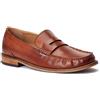 Base London Garfield Scarpe da Uomo in Pelle Color Cuoio Bruciato - EUR 42