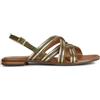 Geox Sandali da donna D Sozy Plus G Peeptoe, Sage Lt Gold, 37 EU