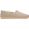 TOMS Alpargata Heritage Canvas, Mocassino basso Uomo, Natural Undyed, 39 EU