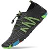 SAGUARO Scarpe da Immersione Donna Uomo Rapida Asciugatura Slittata Scarpette da Acqua per Nuoto Piscina Spiaggia Surf Nerocarbonio 43 EU