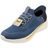Skechers Slade Quinto, Mocassino Uomo, Blu, 41 EU