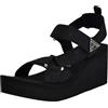 GUESS Daysa, Sandali con Zeppa Donna, Logo Nero 001, 41 EU