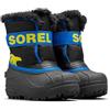 Sorel Snow Commander Boot, Stivali Invernali, Unisex - Bambini e ragazzi, Black/Super Blue 2023, 30 EU