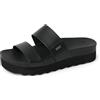Reef RF0A3YP5-BLA Donna Sandali a ciabatta, Nero, 38.5 EU