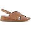 Melluso Sandalo in Pelle Cuoio Basso Comodo 055086 40