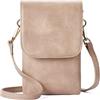 BOSTANTEN Custodia a tracolla in pelle, da donna, con portafoglio a tracolla, per designer, A-13-marrone, s, Crossbody