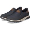 Rieker B9350-14 Pantofole da uomo in ecopelle blu, Blu, 43 EU