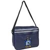 CERDÁ LIFE'S LITTLE MOMENTS Cartella Scuola di Harry Potter - Colore Blu - 33x28x15 cm - 100% PVC - Borsa con Tracolla e Chiusura a Cerniera - Stampa di Corvonero - Prodotto Originale Elaborato in Spagna