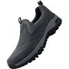 Generisch Sneaker invernali da uomo, slip on outdoor, scarpe da trekking, antiscivolo, scarpe da ginnastica piatte invernali, tinta unita, morbide, da trekking, comode, leggere, da palestra
