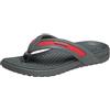 Crocs Infradito da uomo Yukon Sport, grigio ardesia/fiamma, 40, Grigio ardesia Fiamma, 41/42 EU