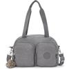 Kipling COOL DEFEA Borsa a tracolla media, Inviting Grey (Grigio)