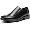 Bruno Marc Scarpe Eleganti Uomo Mocassini in Pelle Slip on Vintage Elegante Dress Oxford,Size 42,Nero,STATE-01