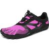 SAGUARO Scarpe Barefoot Minimaliste Uomo Donna Traspiranti Scarpe da Scogli Comode Leggere Scarpette Multisport per Trekking Trail Running Sport Acquatici Palestra, Viola Lilla 37 EU