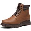 Bruno Marc Stivali Uomo con Lacci Classici Chukka Boots Biker Moto Scarpe Casual Stivaletti,Size 44.5,Marrone,BMUMAB2512