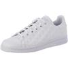 adidas Stan Smith J, Sneaker Bambini e ragazzi, Ftwr White Halo Blue Ftwr White, 36 2/3 EU