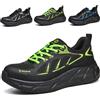 ISOOUS Scarpe Antinfortunistiche Uomo Scarpe da Lavoro Donna Leggere Verde 43 EU