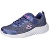 Skechers Bounder Girly Groove, Scarpe sportive Bambine e ragazze, Navy Mesh Trim, 28 EU