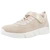 Geox J ARIL Girl B Sneaker, LT Beige, 24 EU