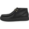 Clarks Torhill Hi Mens Black Leather, 8.5