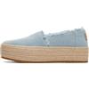 Toms 10021927t-040 PiattaformaDonna | Comfort per tutto il giorno, tacco imbottito, facile da indossare e togliere, sensazione leggera, scarpe estive con punta