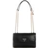 GUESS Daryna II Convertible Xbody Flap Bag Black
