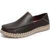 Generico Mocassino Uomo Estivo Pelle Mocassini Comfort Elegante Pantofole Moda Particolare Slip On Scarpe Uomo Morbidi