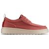 Clarks Polden Moc Mens Red Canvas, 7.5