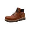 LEOSS ORIGINAL Uomo Stivaletti Stringate Traspiranti Sneakers Running Trekking Sneakers Ginnastica Respirabile Casual Basse Casual Outdoor Scarpe Stringate Scarpe MU9553-8 (COGN,41)