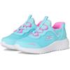 Skechers Bambine e ragazze Bounder Simple Cute Slip-In ALLENATRICE, Turquoise Synthetic/Trim, 28.5 EU