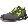 U-POWER DON'T WORRY... BE HAPPY! U-Power Red Lion Kindle Scarpe Antinfortunistiche in Nylon Ultra Traspirante Anti Perforazione Suola Infinergy con Puntale Alluminio