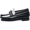 Sebago Classic Dan W Mocassini & Scarpe da Barca Donne Nero/Bianco - 39 - Mocassini