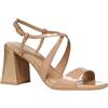 Geoxnew eraklia 80 t01 donna Sandali tacco alto marrone chiaro- D652KA00066C6002 (Sistema Taglie Calzature EU, Adulto, Donna, Numero, Media, 37.5)