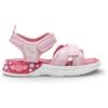 Lelli Kelly Sandalo Rita LKCL5530,Rosa,con Luci LED nel Tallone,Bambina,Suola Ammortizzata,Doppio Strappo (Rosa, Sistema Taglie Calzature EU, Bambino Piccolo (2-5 anni), Numero, Media, 26)