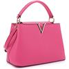 Evve Borsa a tracolla da donna, piccola, classica, con manico superiore, alla moda, con tracolla