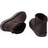 cutecool Mini stivali da donna, classici mini stivali imbottiti con pelliccia, caldi stivali invernali con rivestimento antiscivolo
