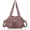 Angel Kiss Borsa a Mano per Donna PU Pelle Borsetta a Spalla Hobo Tote Borsa a Tracolla