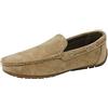 Evoga Mocassini uomo casual eleganti estivi scarpe espadrillas Barca (44, #A2 Beige)