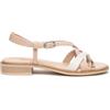 Nero Giardini E615890D Sandali Donna in Pelle E Materiale Tecnico - Osso 40 EU