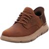 Skechers Uomo Garza Gervin Slip-On, Dark Brown Leather, 47.5 EU