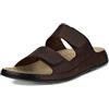 ECCO Cozmo Two Band, Sandalo Slide Uomo, Terriccio, 46 EU