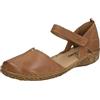 Josef Seibel Donna Sandali con Cinturino Rosalie 42, Signora Sandali,Larghezza G (Normale),Piatto,Sandalo,Scarpa Estiva,Marrone (Cognac),37 EU / 4 UK