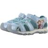 Leomil Frozen Sandali Female Bambine e Ragazze 27, Scarpe estive per bambini, Blu
