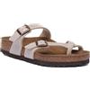 Birkenstock 071661 Mayari pearl white, Birko Flor Graceful SANDALO Donna, White EU 40