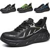 ISOOUS Scarpe Antinfortunistiche Uomo Scarpe da Lavoro Donna Leggere Nero 42 EU