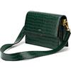 JW PEI Mini Flap Borsa A Tracolla Da Donna - Verde Scuro