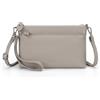 befen Borsa a tracolla in vera pelle da donna piccola borsa per telefono RFID borse a tracolla da donna pochette da donna con 2 cinghie