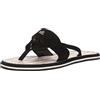 Lauren Ralph Lauren Ralph Lauren Lauren By Womens Rosalind Open Toe Beach, Black, Size 7.0