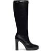 Nero Giardini I308723DE Stivali Donna in Pelle - Nero 40 EU